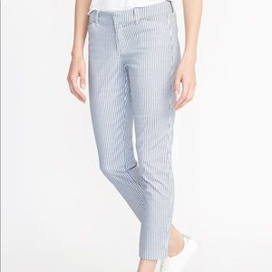 Old Navy Mid Rise Pixie Chinos